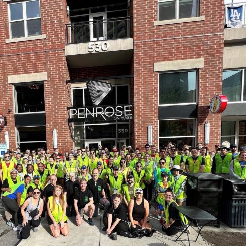 Penrose Mass Ave Clean Up